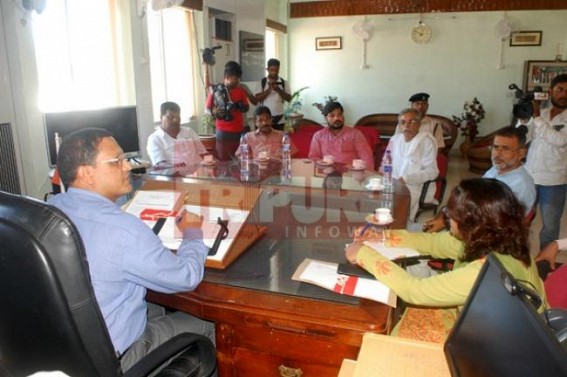 TMC placed deputation to West DM TMC placed deputation to West DM